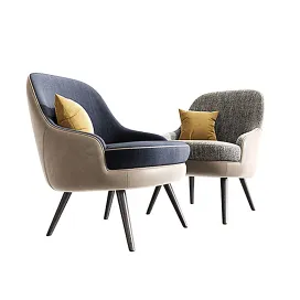 Walter knoll armchair with pillow